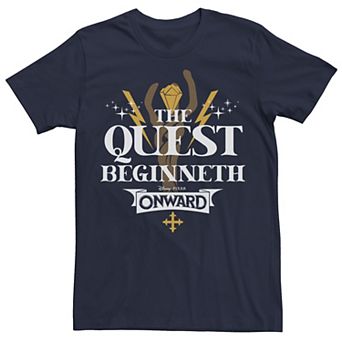 Disney / Pixar's Onward Men's The Quest Beginneth Tee
