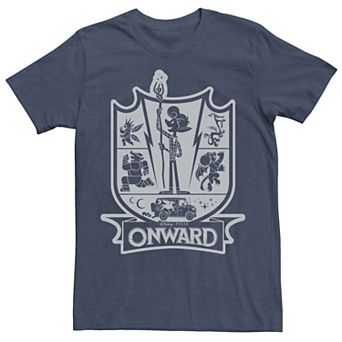 Disney / Pixar's Onward Men's Emblem Crest Stamp Tee