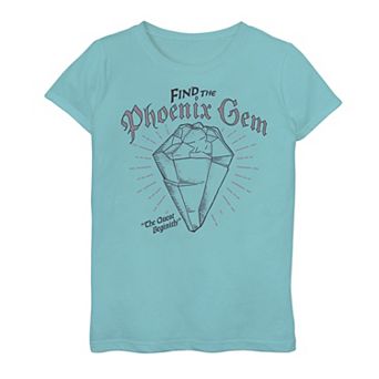 Disney / Pixar's Onward Girls 7-16 "Find The Phoenix Gem" Tee