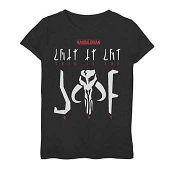 Girls 7-16 Star Wars The Mandalorian "This Is The Way" Translation Tee