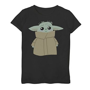 Girls 7-16 Star Wars The Mandalorian The Child aka Baby Yoda Blushing Portrait Tee