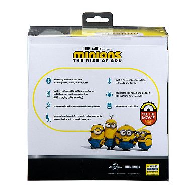 KIDdesigns Minions 2 Bluetooth Headphones