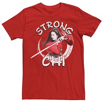 Disney's Mulan Live Action Strong Chi Portrait Men's Tee