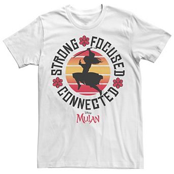 Disney's Mulan Live Action Strong Focused Connected Silhouette Men's Tee