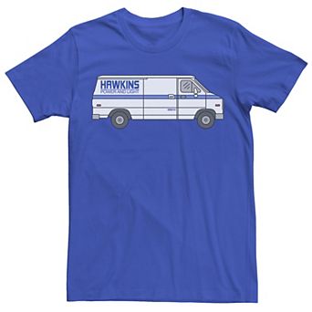 Men's Netflix Stranger Things Hawkins Power And Light Van Tee
