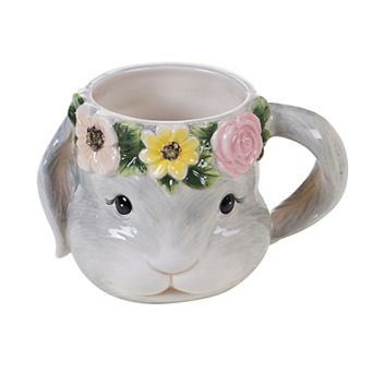 Certified International Bunny 4 pc Mug Set