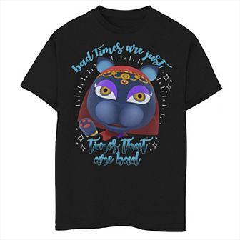 Boys 8-20 Nintendo Animal Crossing Bad Times Are Just Times That Are Bad Graphic Tee