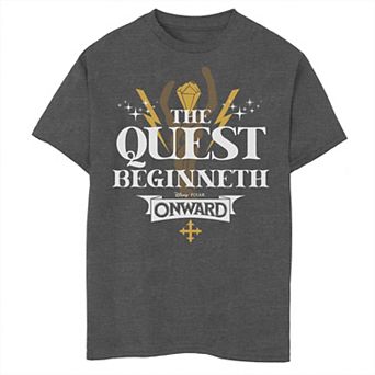 Disney / Pixar's Onward Boys 8-20 Onward The Quest Beginneth Graphic Tee