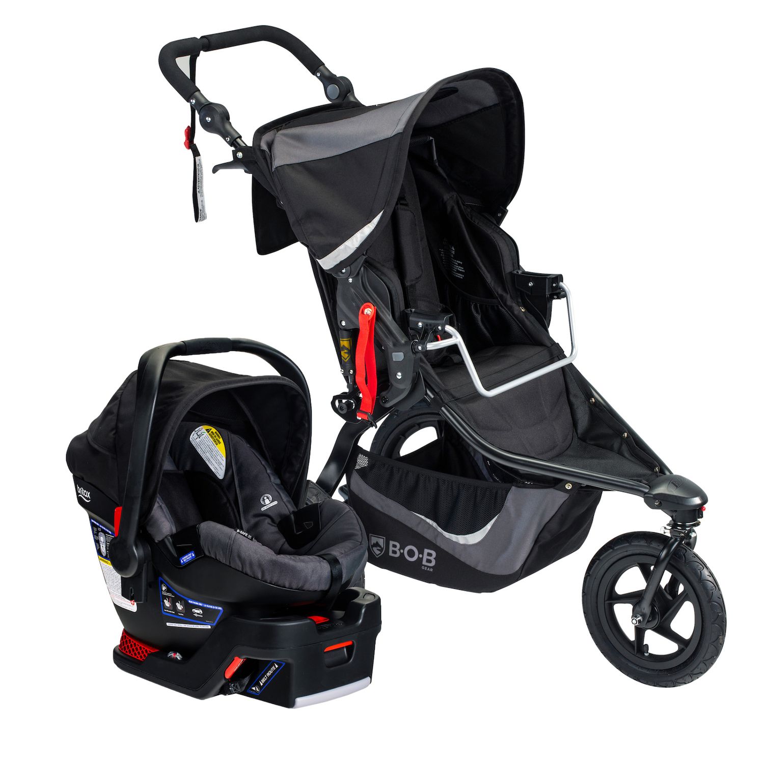 britax b free endeavor travel system