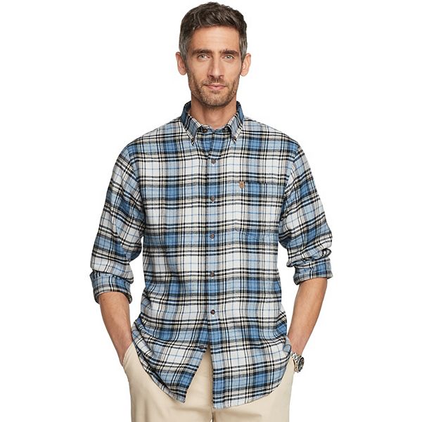 Men's IZOD Plaid Flannel Button-Down Shirt