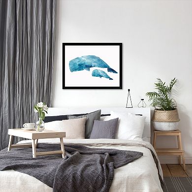 Americanflat Whale Baby Wall Art
