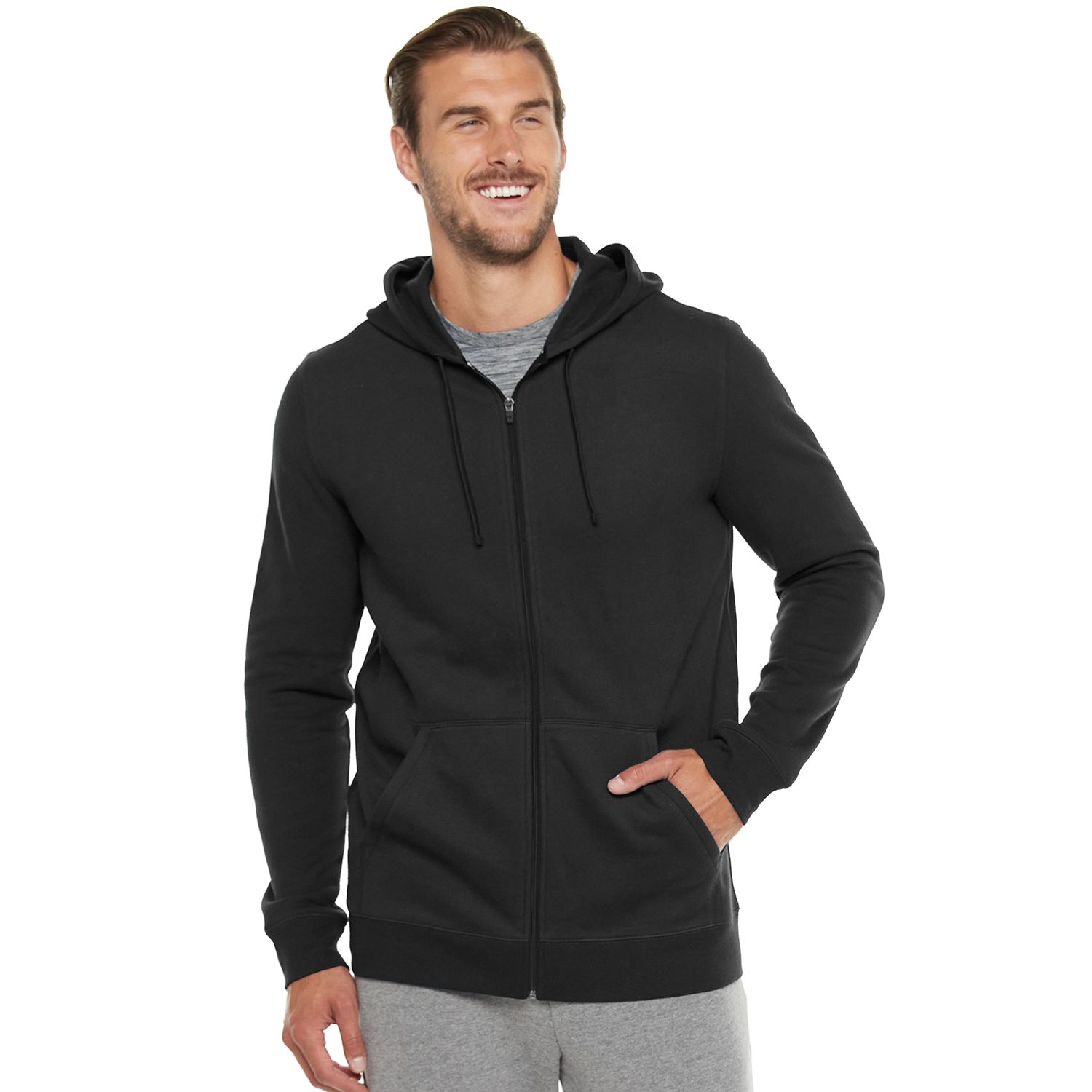 big and tall zip up hoodies
