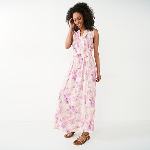 Kohls floral hotsell maxi dress