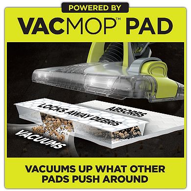 Shark® VACMOP Hard Floor Vacuum Mop Disposable Pad Refills 16-Count