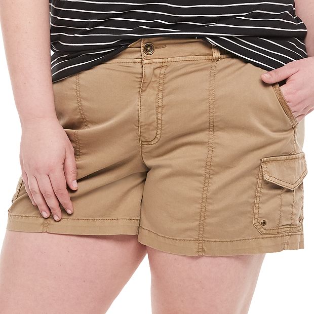 Kohls plus 2025 size shorts