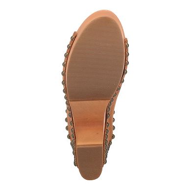 Dingo Peace N' Love Women's Leather Platform Sandals