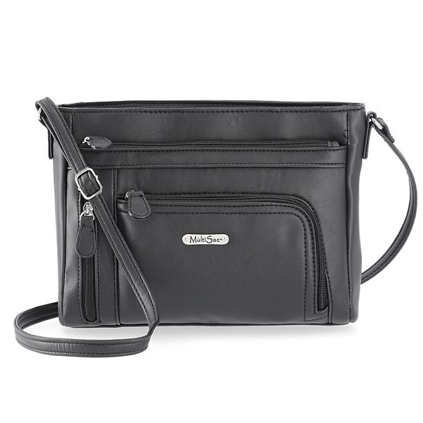 Multi Sac East West Summerville Crossbody Bag | Black | One Size | Handbags Crossbody Bags | Adjustable Straps | Fall Fashion | Holiday Gifts