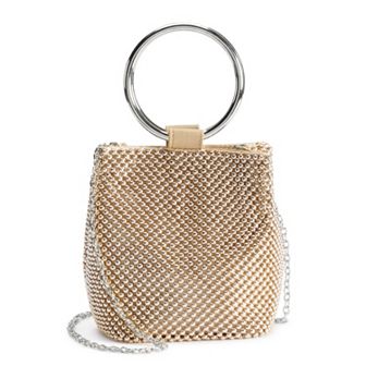 Gunne Sax by Jessica McClintock Gwen Ball Mesh Ring Wristlet