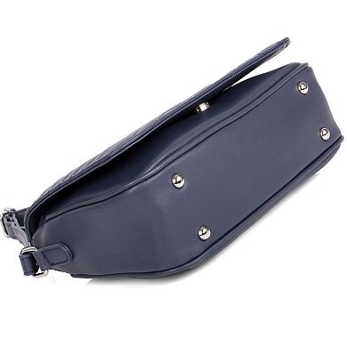 Women's Karla Hanson Sabrina Crossbody Saddle Bag with RFID Protection