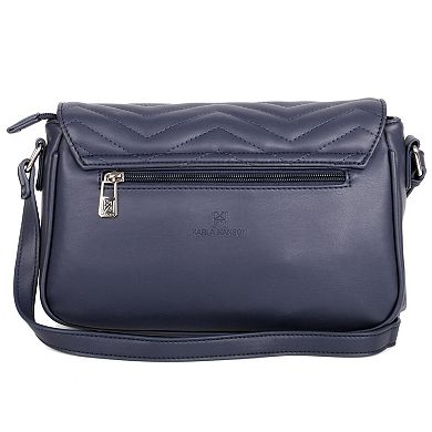 Women's Karla Hanson Sabrina Crossbody Saddle Bag with RFID Protection