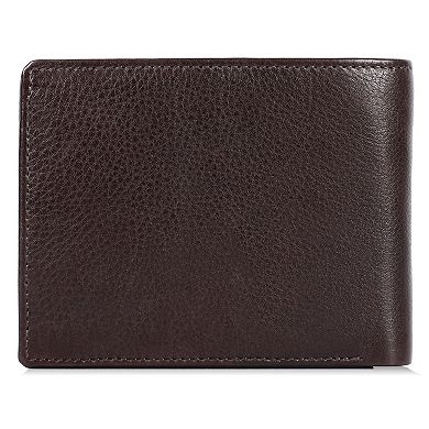 Karla Hanson RFID-Blocking Coin Pocket Leather Wallet