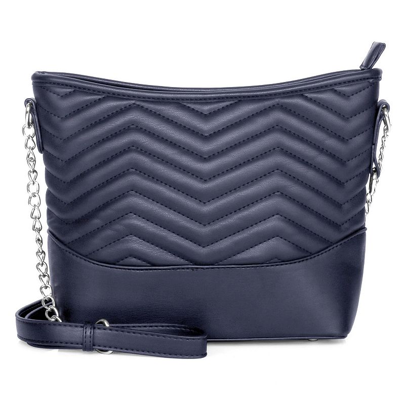 Women's Karla Hanson Sabrina Crossbody Bag with RFID Protection, Blue