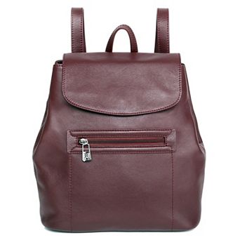 Women's Karla Hanson RFID-Blocking Dorothy Leather Crossbody Backpack