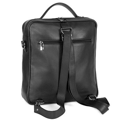 Karla Hanson RFID-Blocking Roger Leather Convertible Messenger