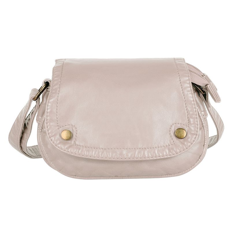 Women's Karla Hanson Charlotte Compact Messenger Bag, Grey