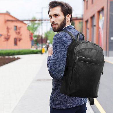 Karla Hanson RFID-Blocking Roger Leather Backpack