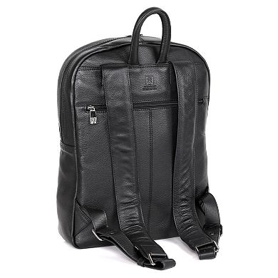 Karla Hanson RFID-Blocking Roger Leather Backpack
