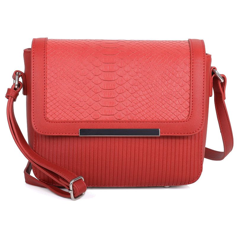Karla Hanson Rachel Crossbody Bag with RFID Protection, Red