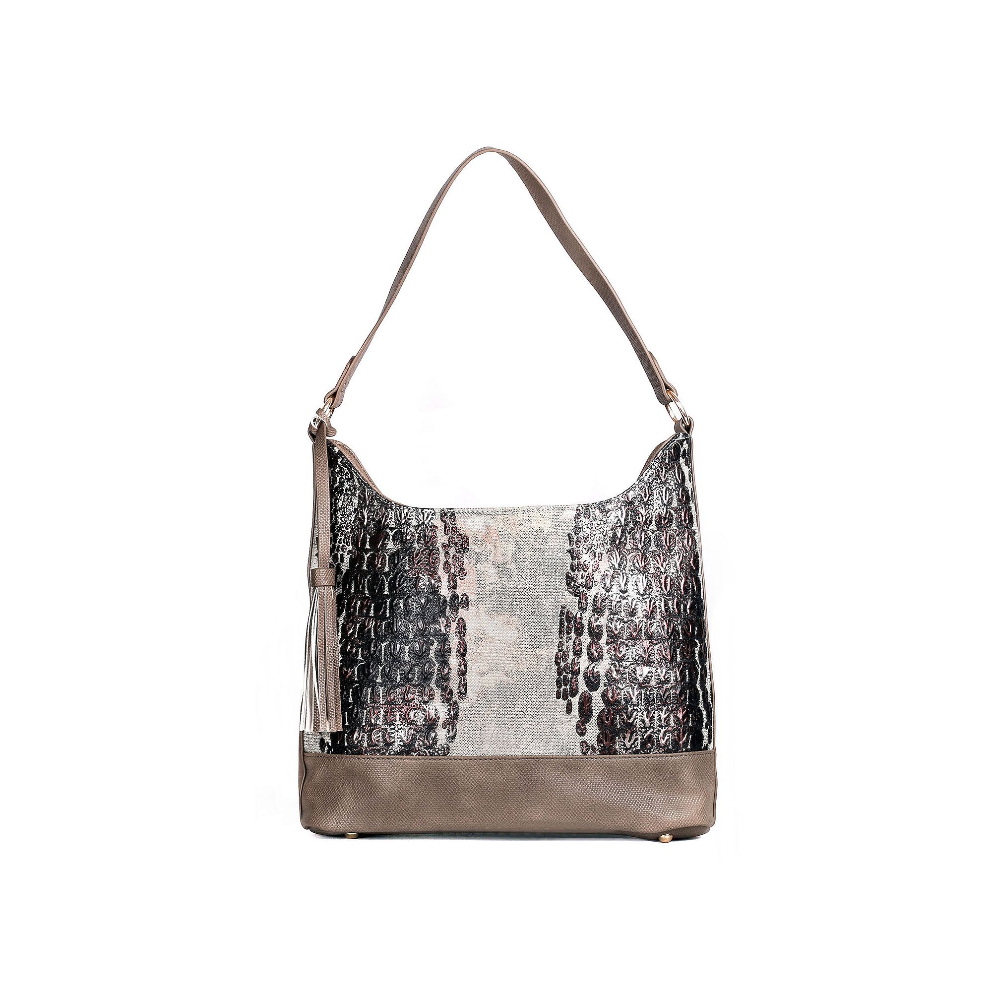 Karla Hanson RFID Blocking Eva Hobo Bag, Beige