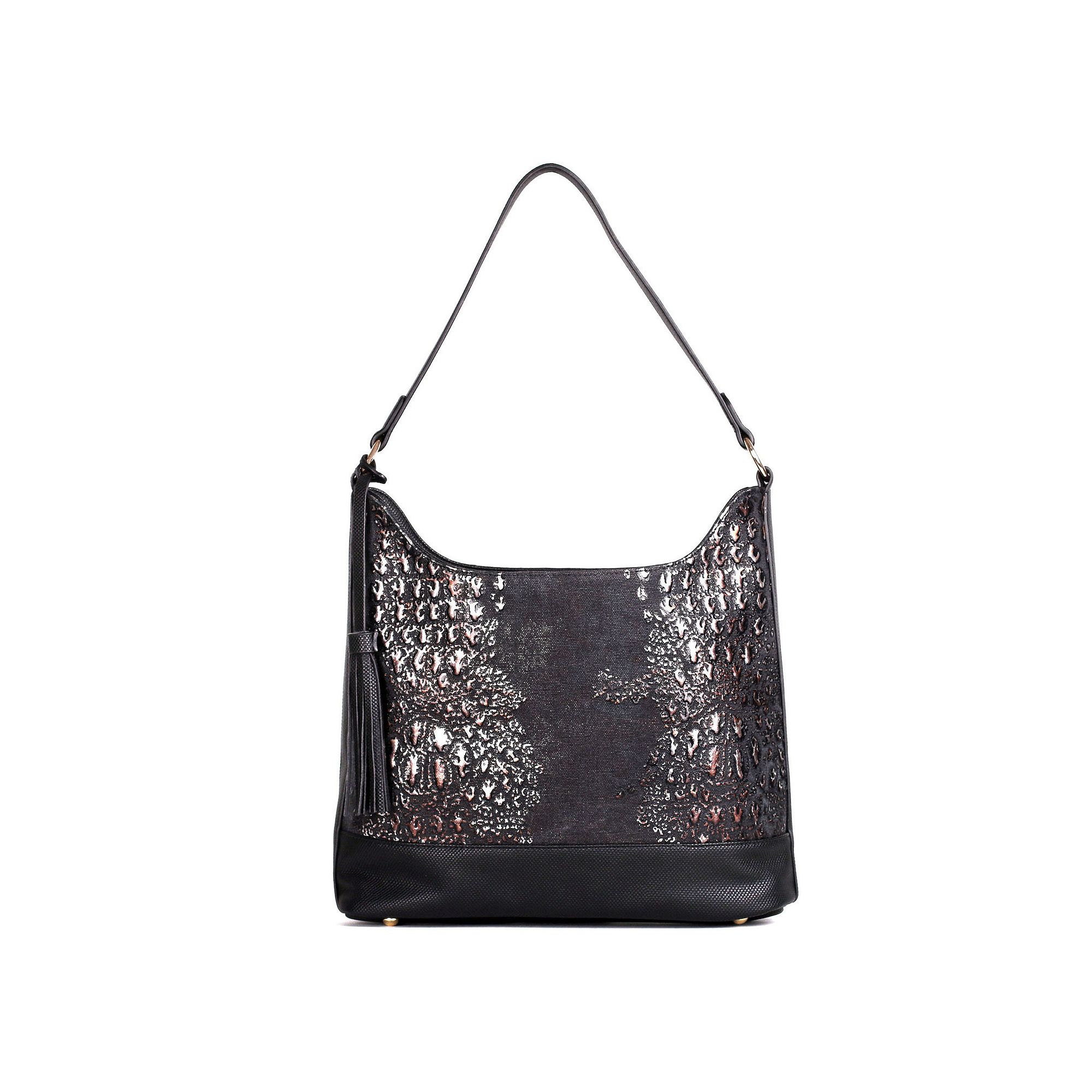 Karla Hanson RFID Blocking Eva Hobo Bag, Black