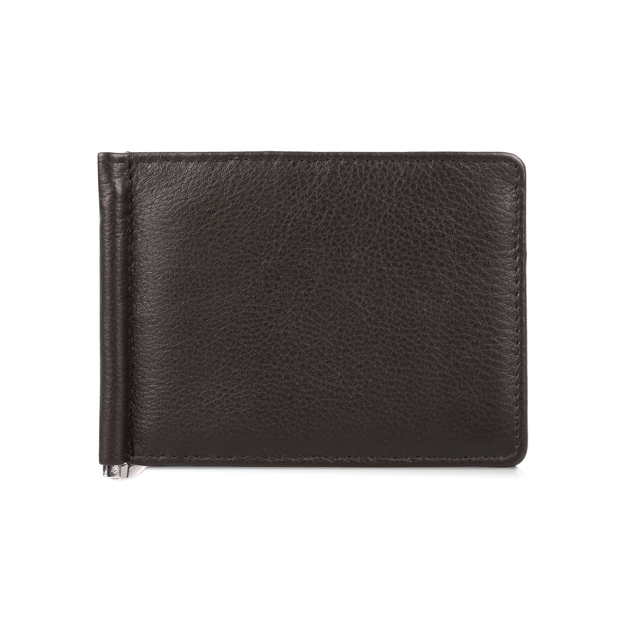 Karla Hanson RFID Blocking Martin Leather Bifold, Brown