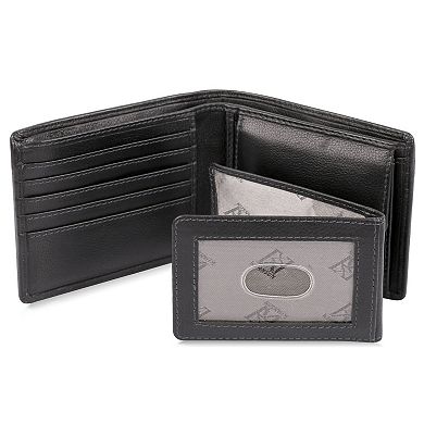 Karla Hanson RFID Blocking Martin Coin Pocket Leather Bifold Wallet