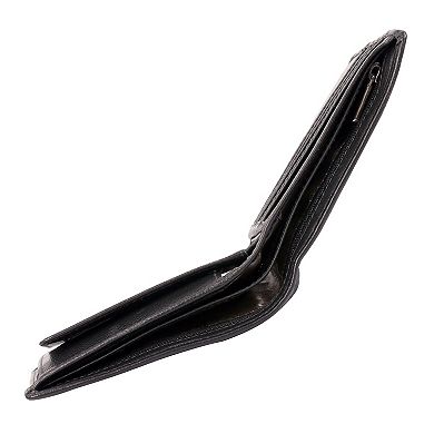 Karla Hanson RFID Blocking Martin Coin Pocket Leather Bifold Wallet