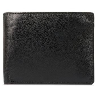 Karla Hanson RFID Blocking Martin Coin Pocket Leather Bifold Wallet