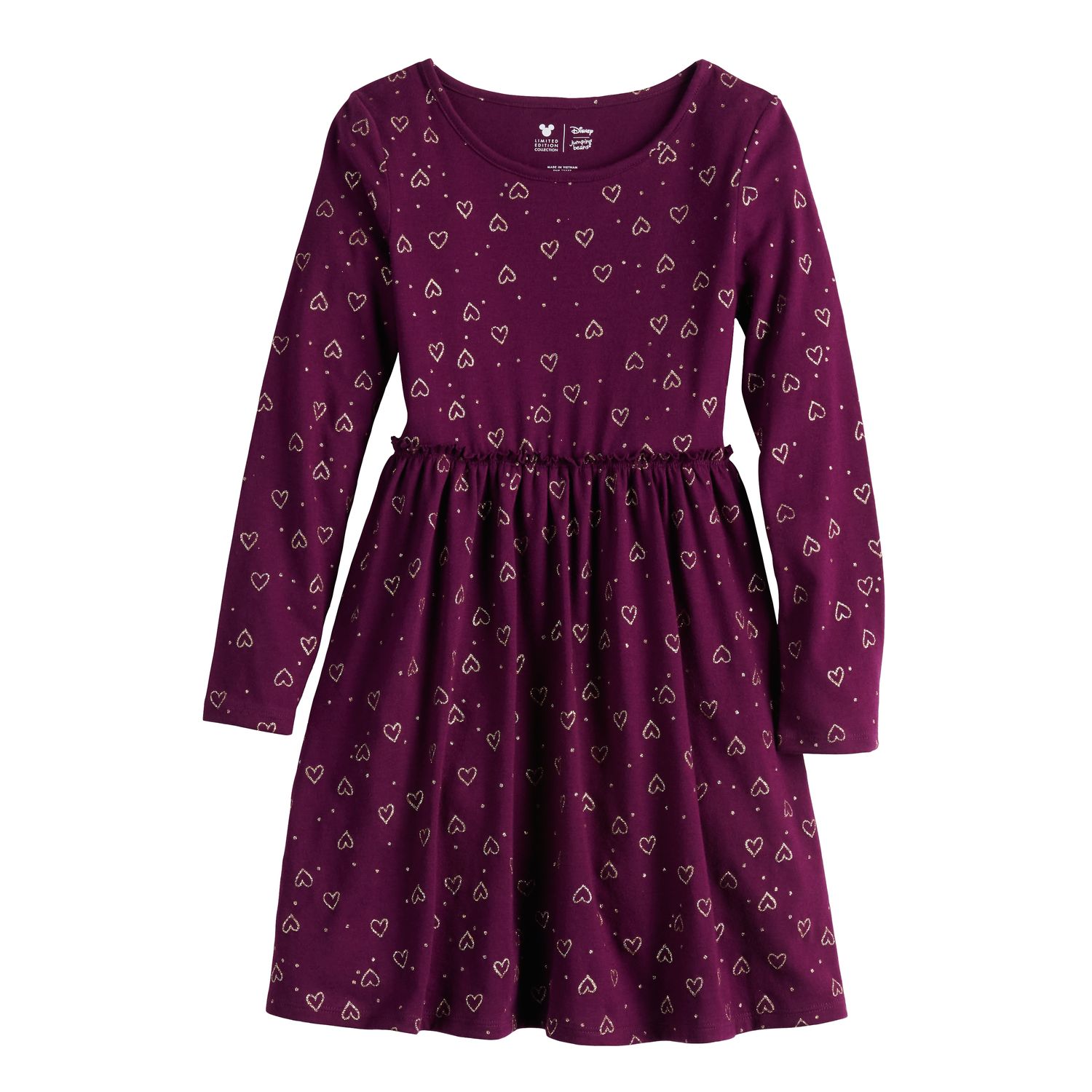 kohls purple dress