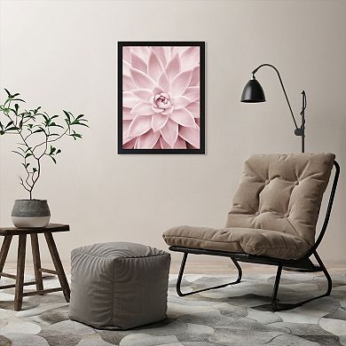 Americanflat Pink Succulent Wall Art by by Sisi and Seb