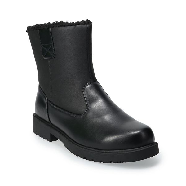 Totes double best sale zip winter boots