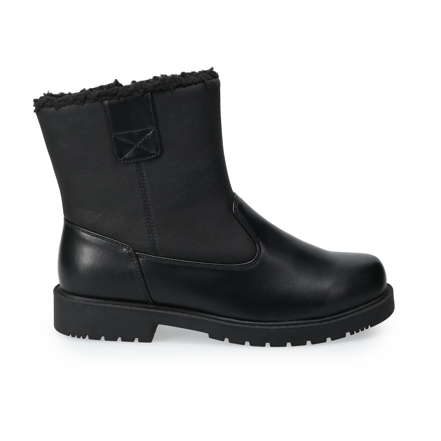 totes surface men's water resistant winter duck boots