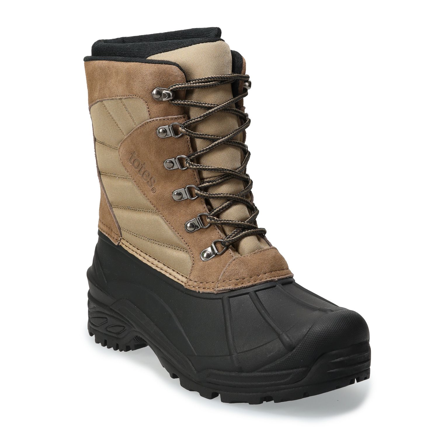 totes rock men's waterproof winter boots