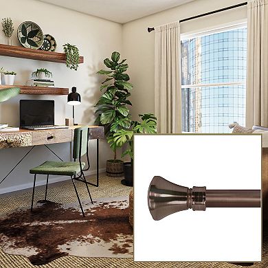 Versailles Home Fashions 1-in. Lexington Flare Curtain Rod