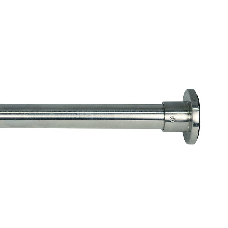 Versailles - Stainless Steel Curtain Tension Rod  Indoor/Outdoor  Adjustable Length from 28  à 48   Silver
