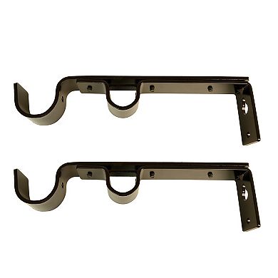 Versailles Home Fashions Double Wall Brackets Pair