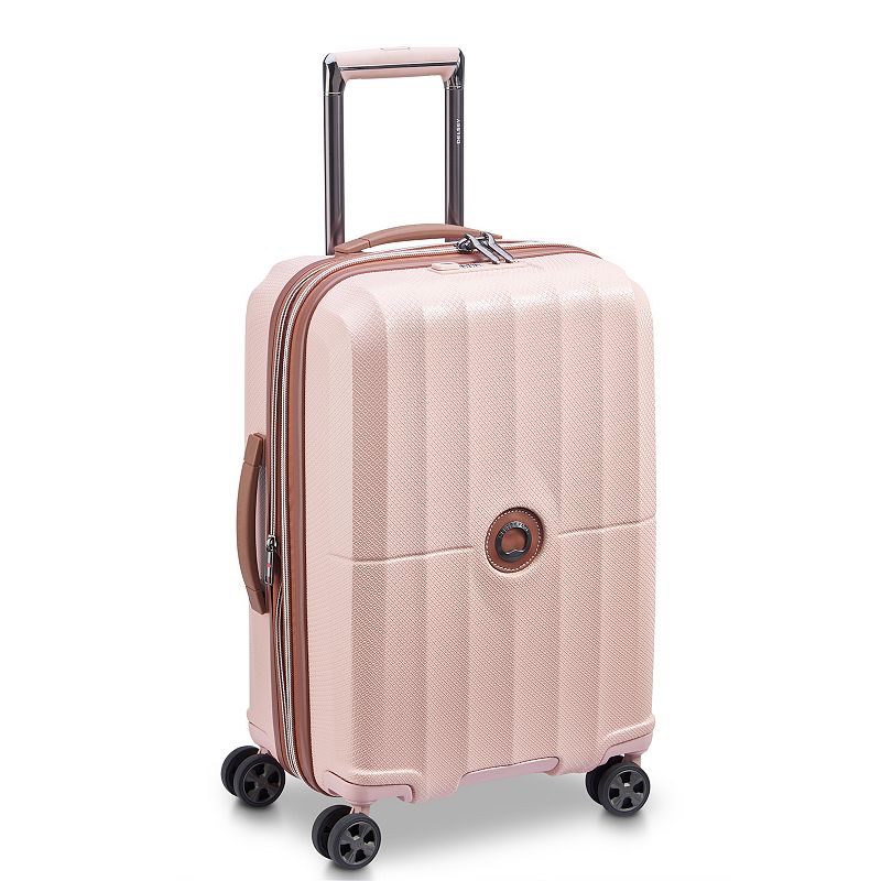 Delsey St. Tropez Hardside Spinner Luggage, Pink, 28 INCH