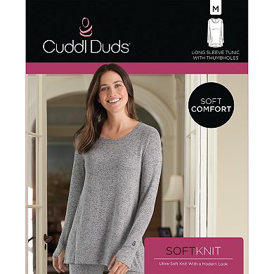 Women's Cuddl Duds® Soft Knit Long Sleeve Tunic