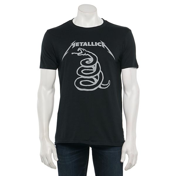 Men S Metallica Black Album Tee