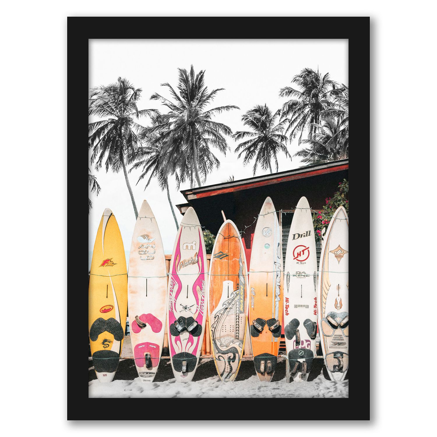 surf wall art